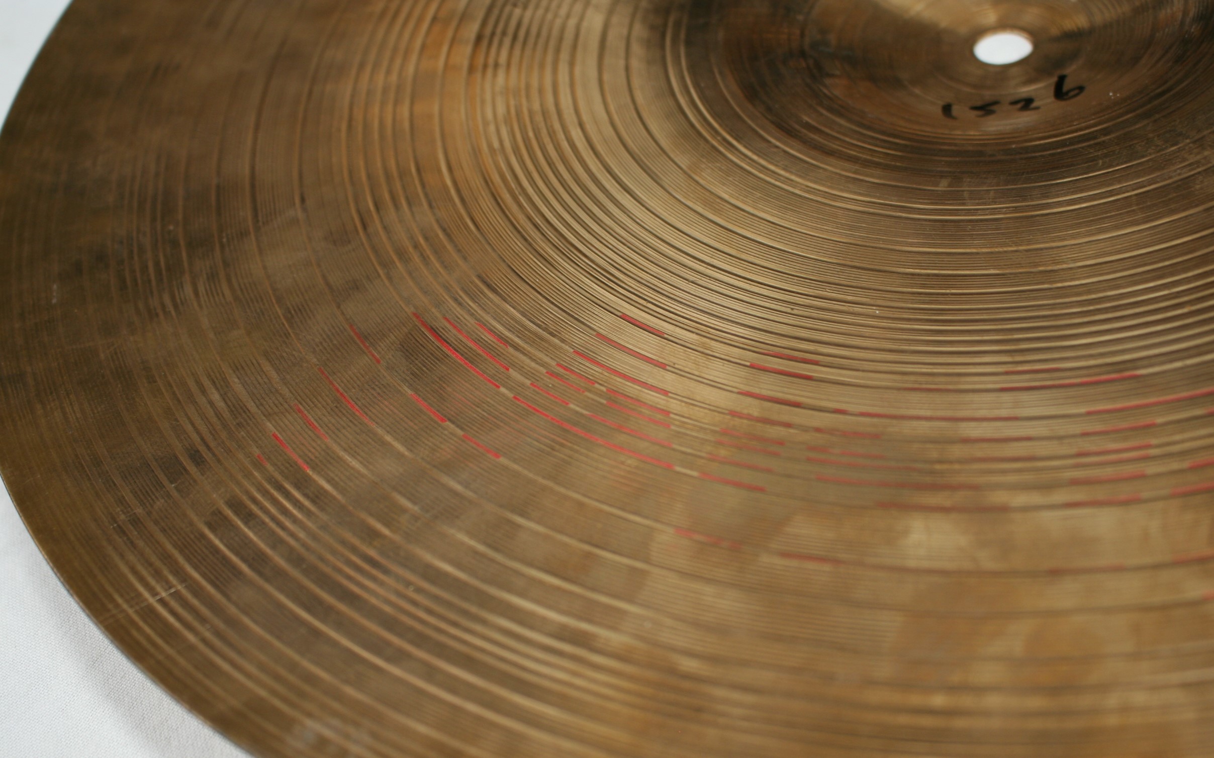 paiste 2002 red label 18 crash 1526