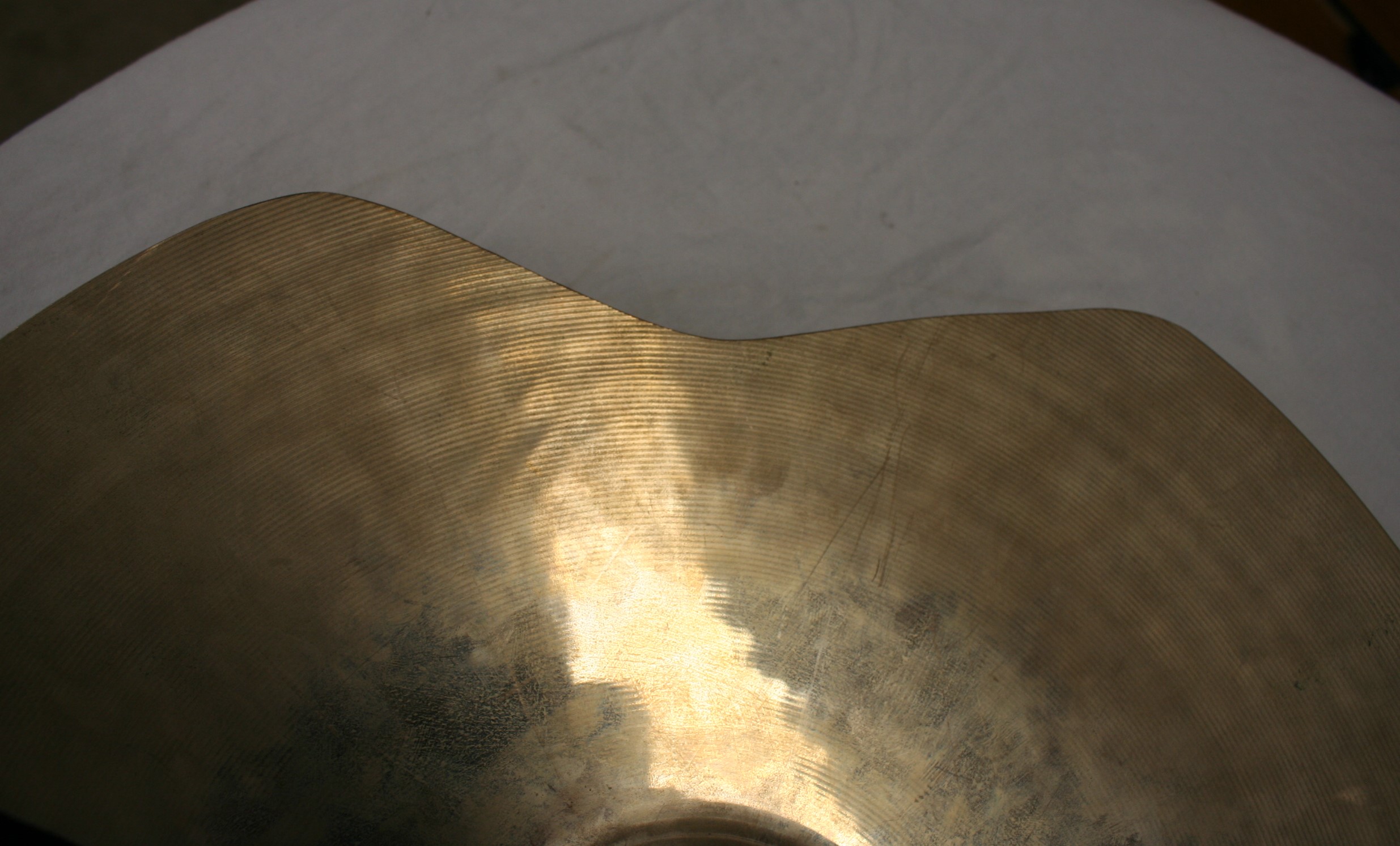 zildjian A custom 17 crash 1124 crashed