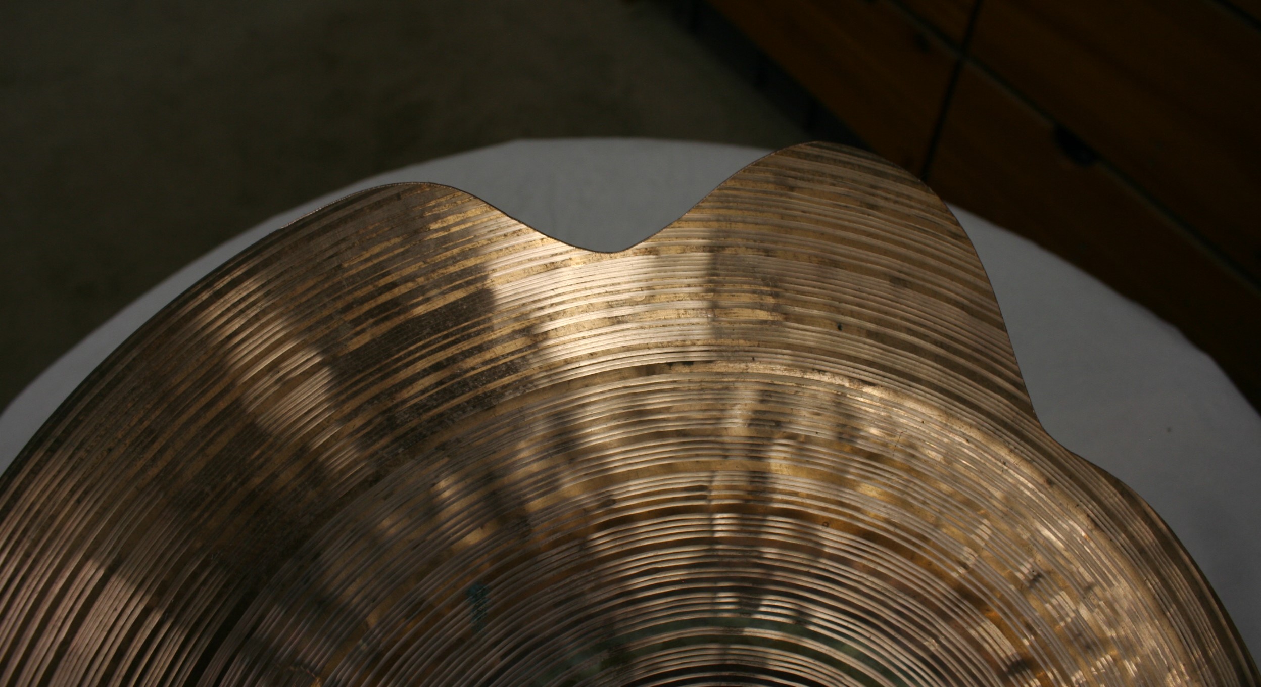 paiste 2002 red label 18 thin crash 882 crashed