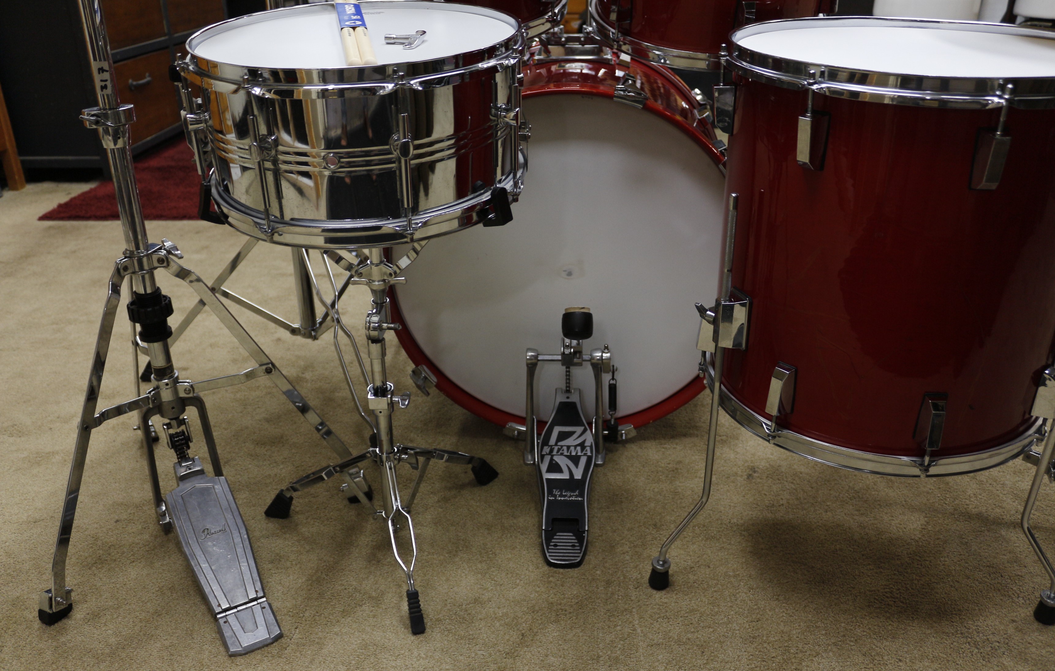 mapex maple rood 22/12/13/16/14sn bekkenset