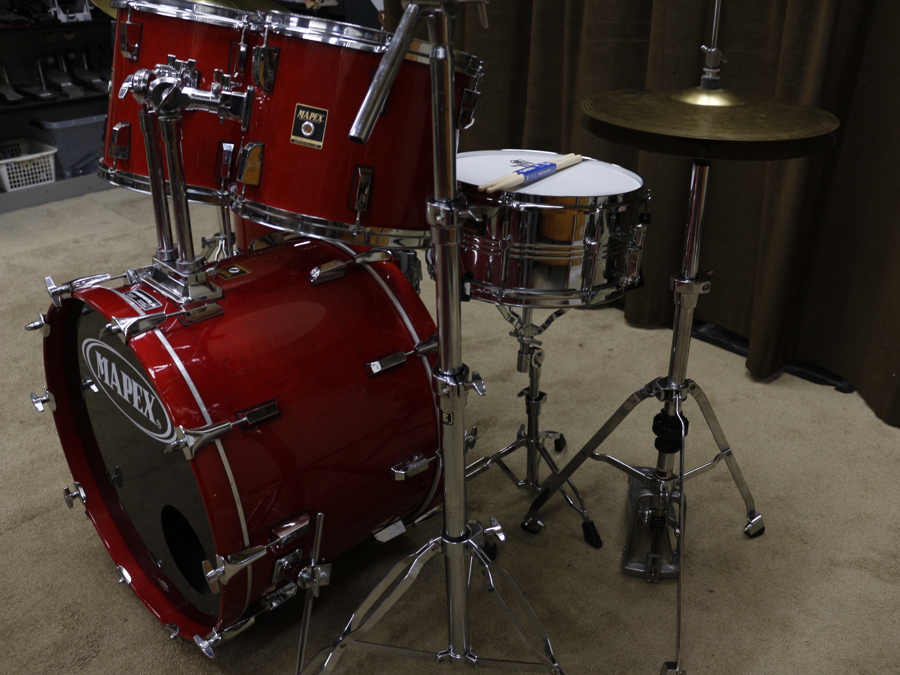 mapex maple rood 22/12/13/16/14sn bekkenset