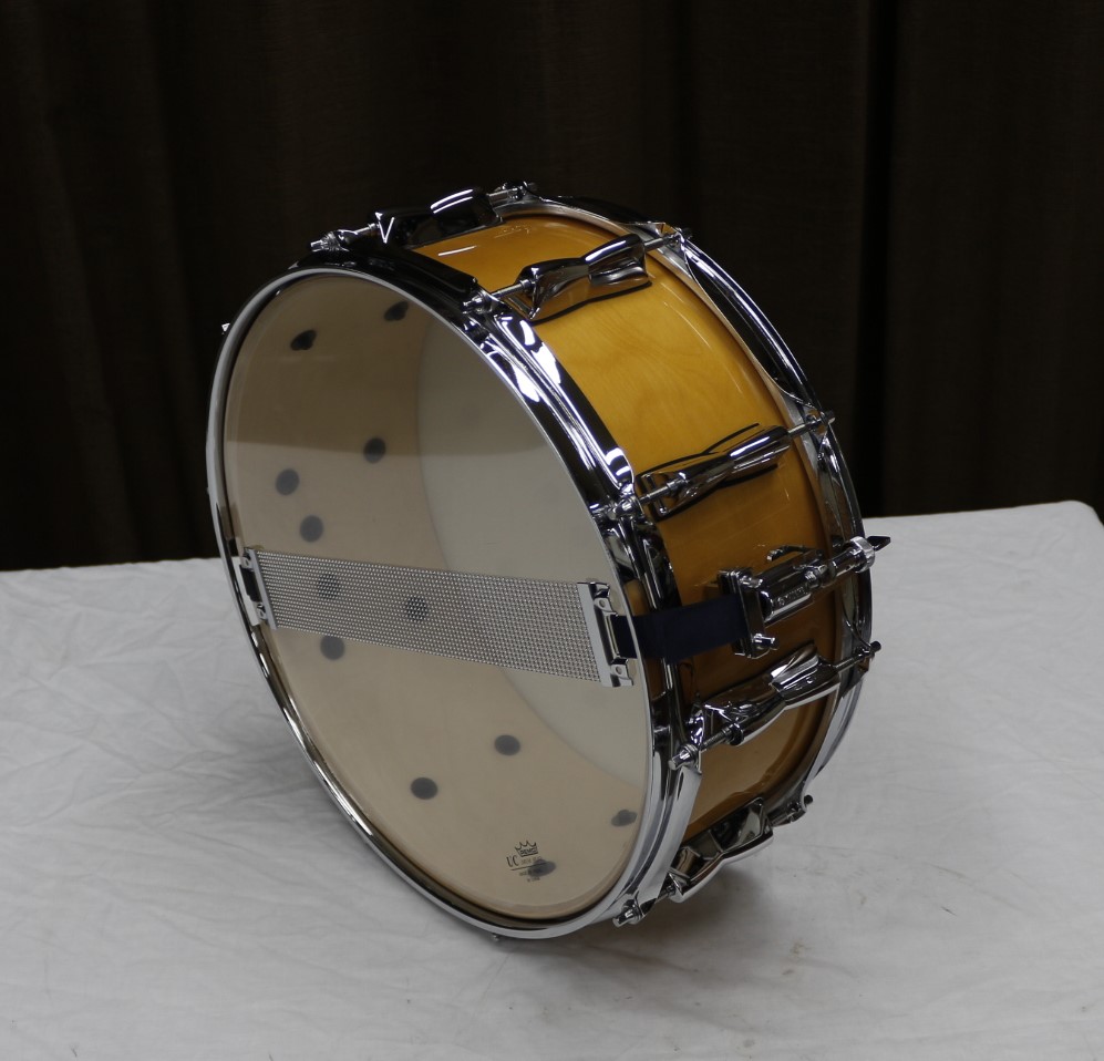 snare 212 yamaha stage custom all birch 1455NW natural wood