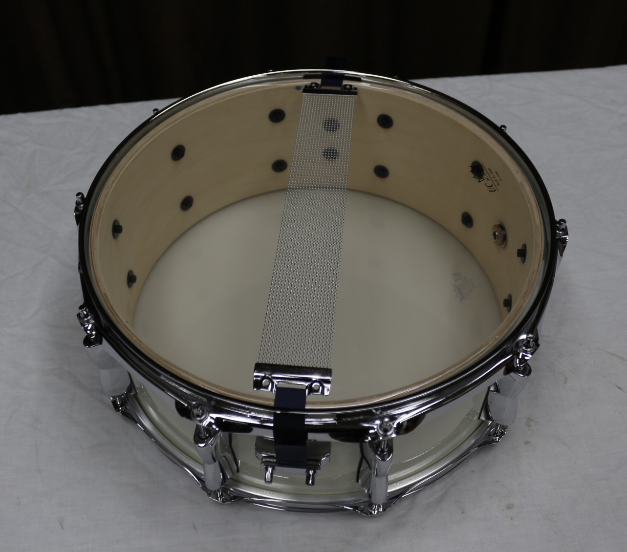 snare 215 yamaha stage custom all birch 1455CLW classic white