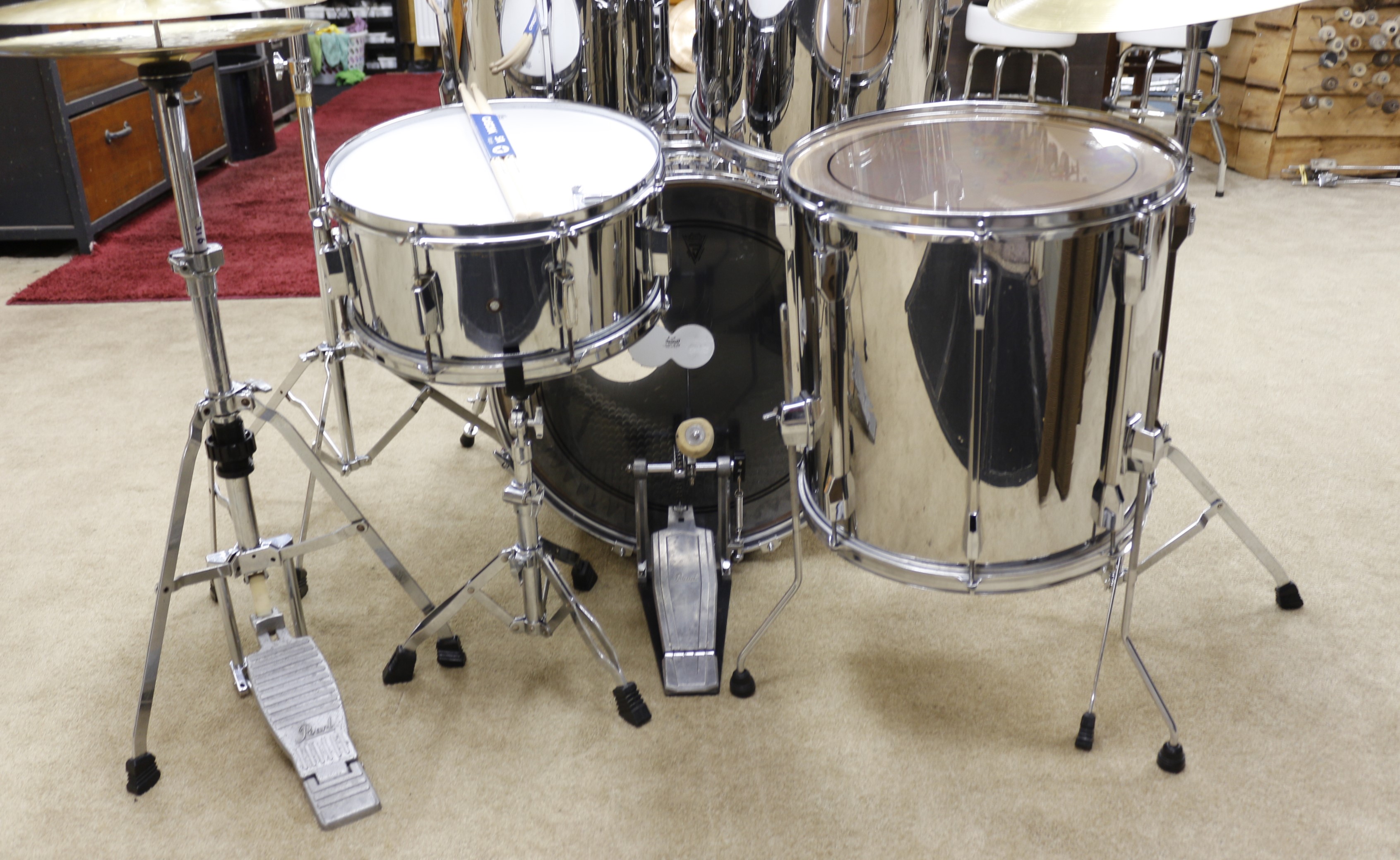 pearl export chrome 22/12/13/16/14sn bekkenset