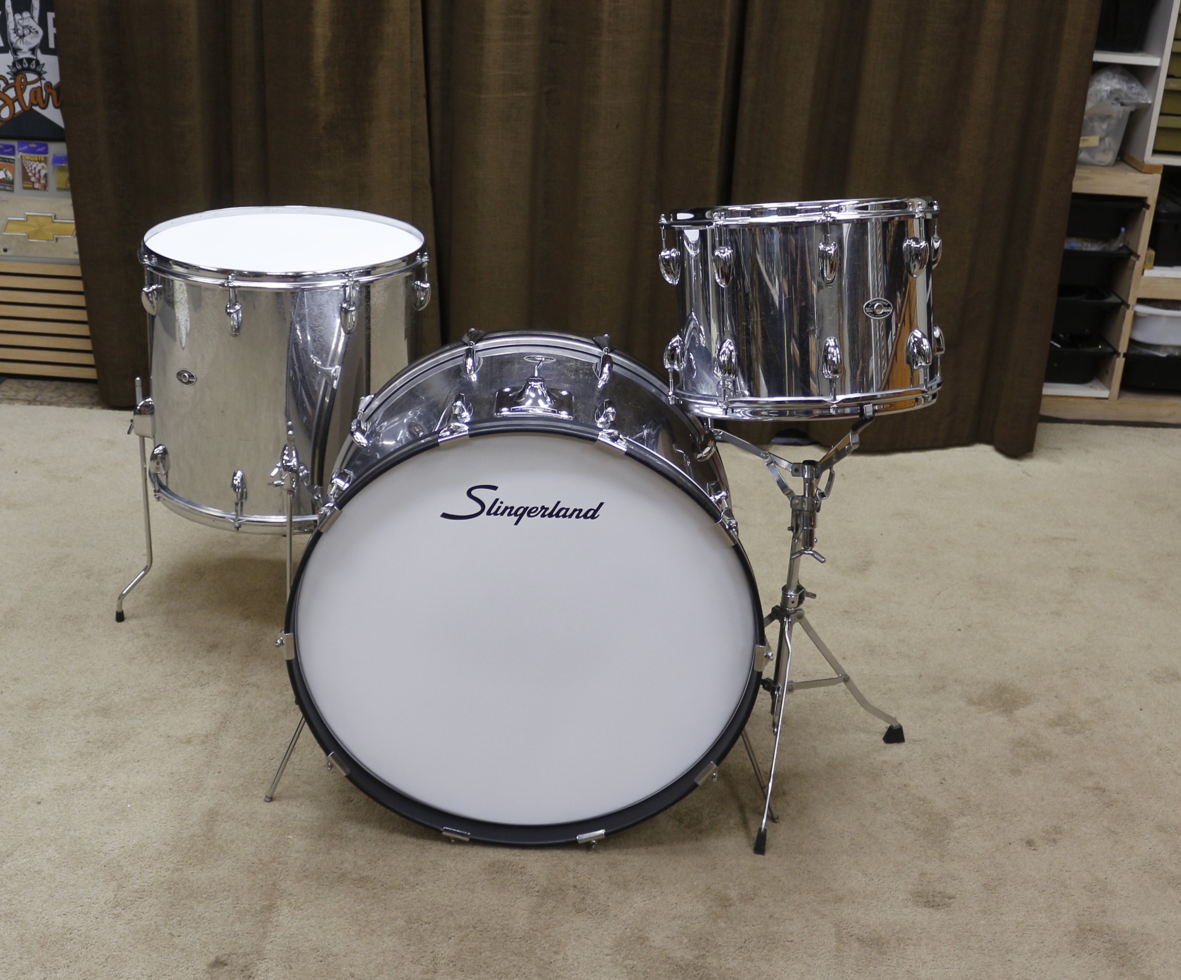 slingerland COW 5 ply shellset 24/14/18