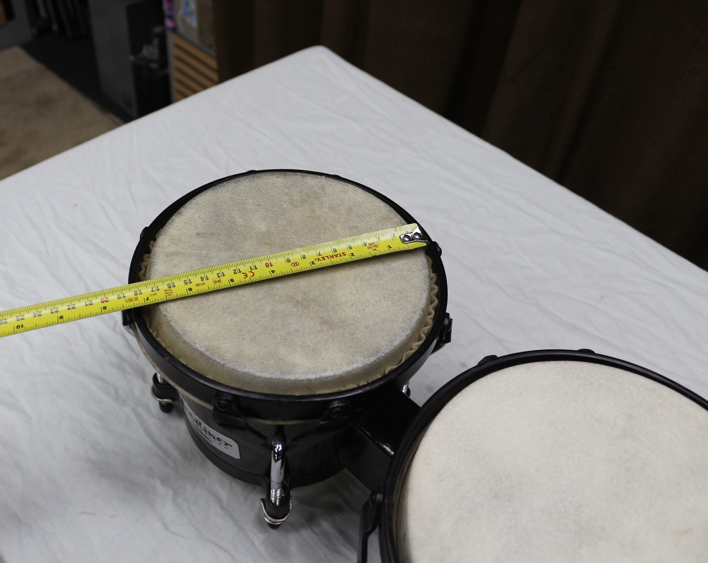 headliner percussion zwart bongo set
