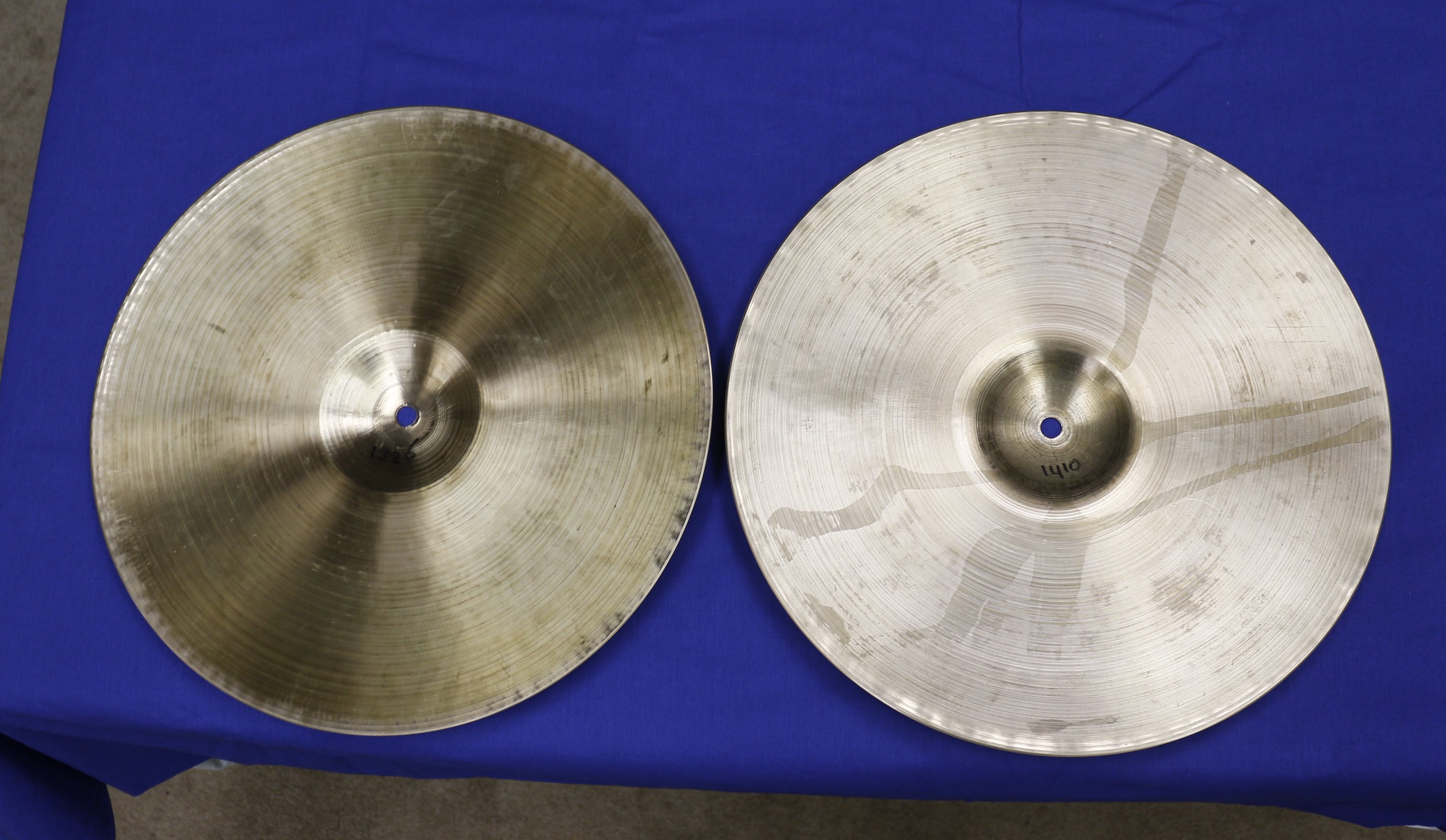zildjian avedis 15 vintage hihat 1410/1326