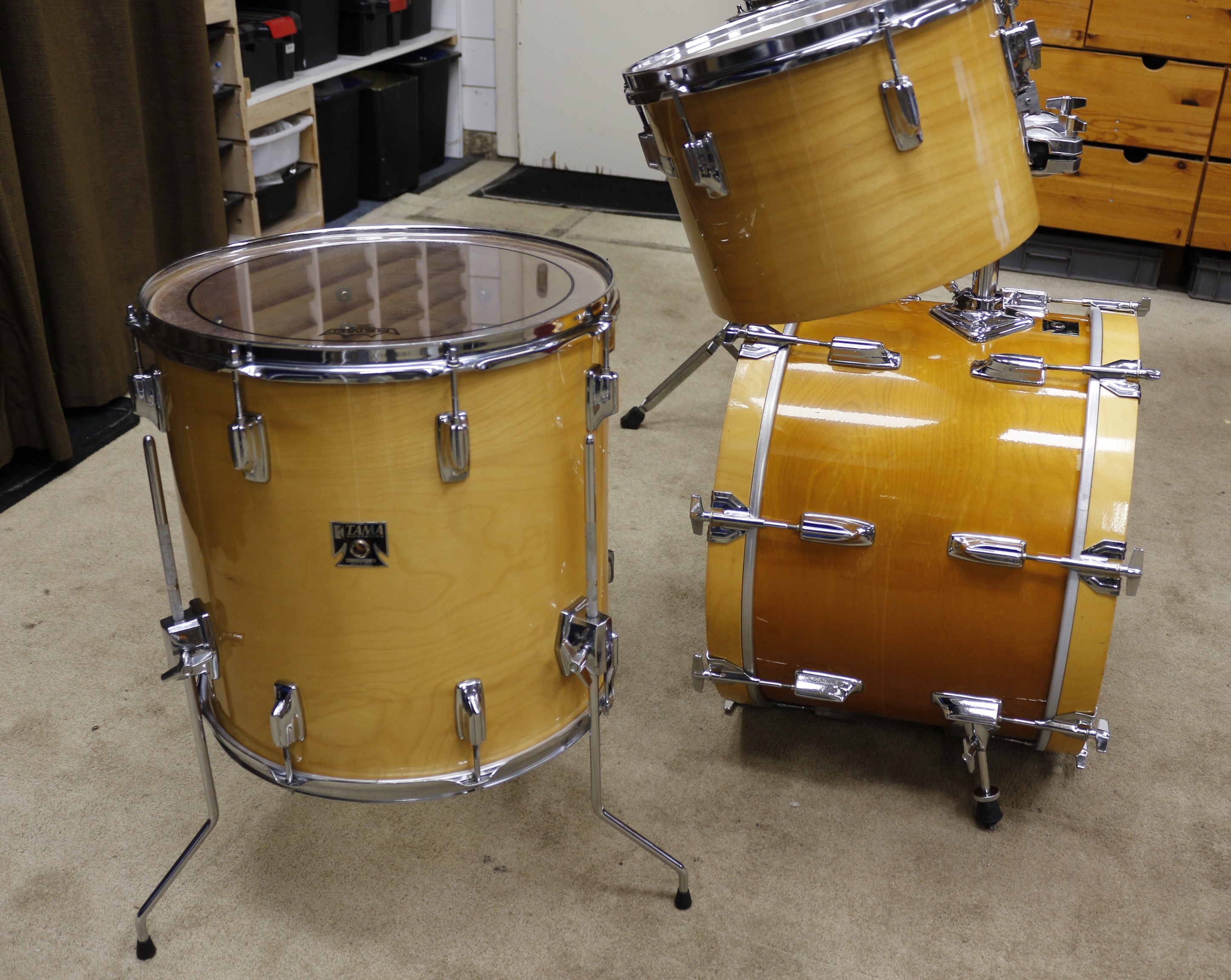 tama superstar natural met concert toms 20/10/12/13/16