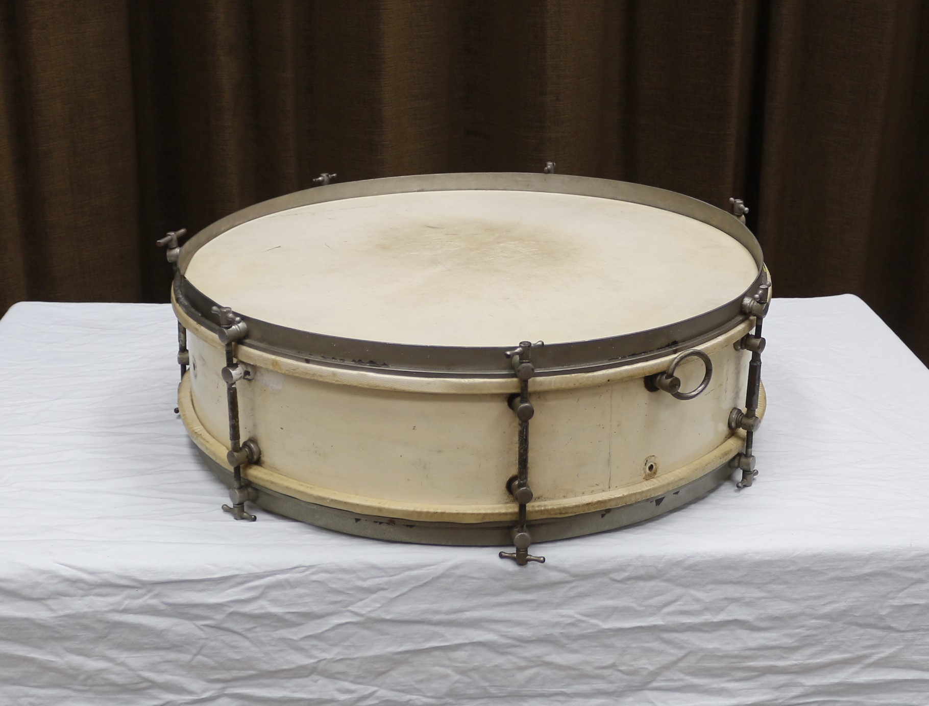 dunne overslag trommel 22 x 6 vintage