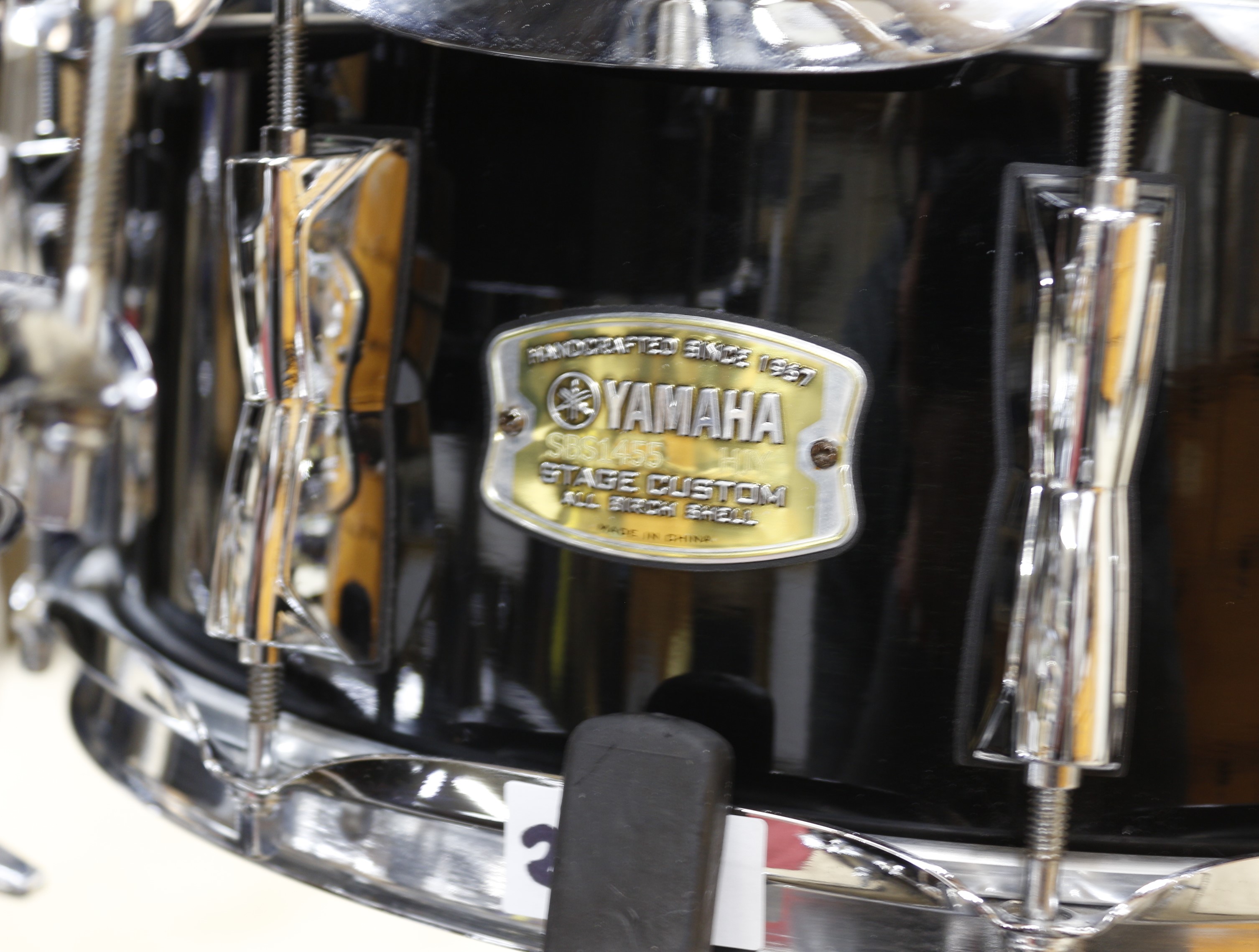 yamaha club custom solid black 20/10/12/14/14sn bekkenset