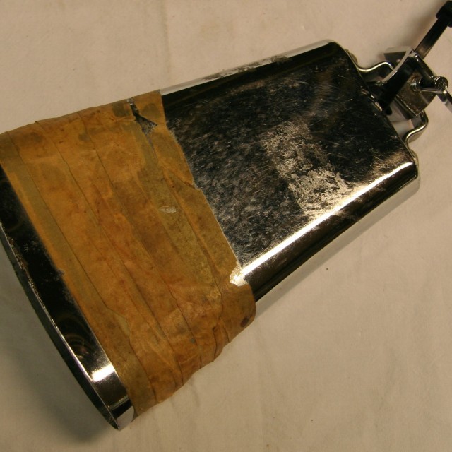 Cowbell 35 chrome/plakband 14,5 cm
