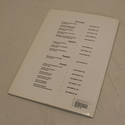 muziekboek 44 programma voorbeeld B gert bomhof percussion series