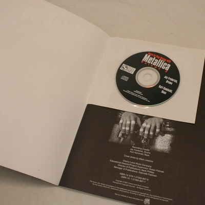 muziekboek 55 metallica met cd further adventures