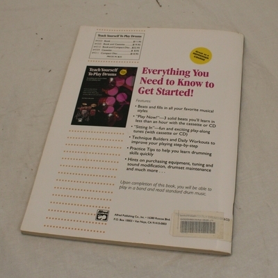 muziekboek 60 teach yourself to play drums
