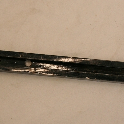 roto 23 zwarte rail 36 cm