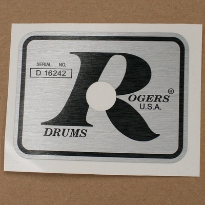 rogers big R logo sticker decals