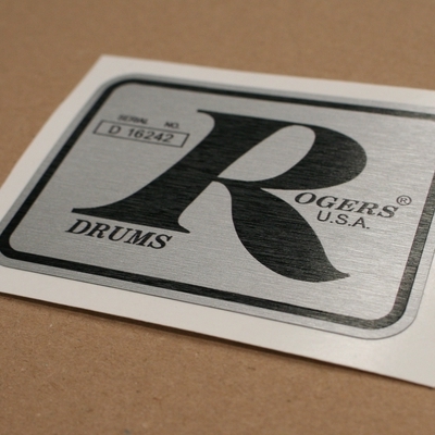 rogers big R logo sticker decals