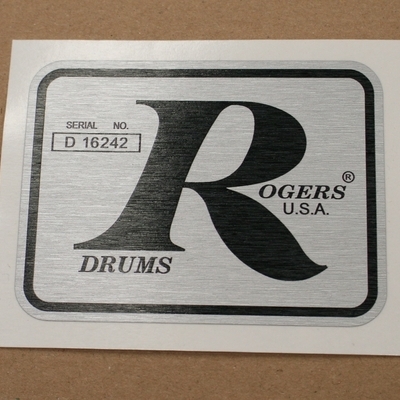 rogers big R logo sticker decals