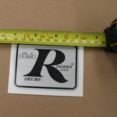 rogers big R logo sticker decals