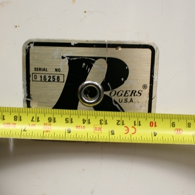 rogers big R logo sticker decals