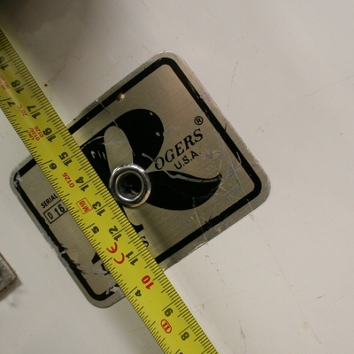 rogers big R logo sticker decals