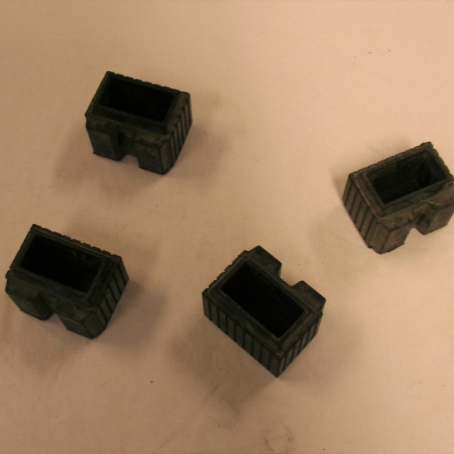 Rackstuff 8 rubber voet 40/20