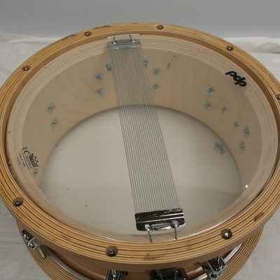 snare 119 pdp concept maple natural wood hoops 14 x 6.5