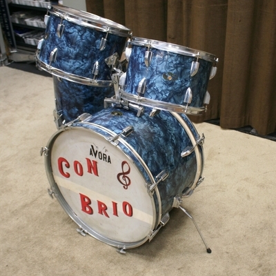 avora vintage shellset blue pearl 22/12/13/16