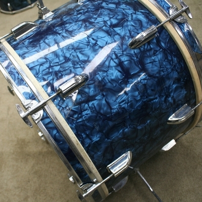 avora vintage shellset blue pearl 22/12/13/16
