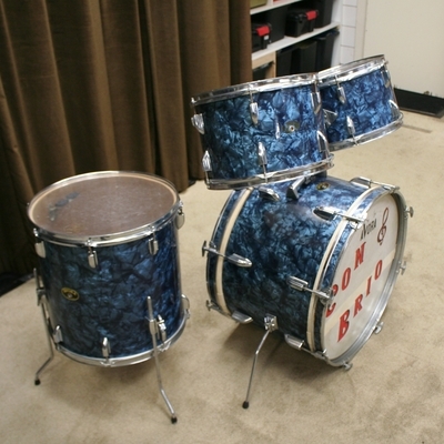 avora vintage shellset blue pearl 22/12/13/16