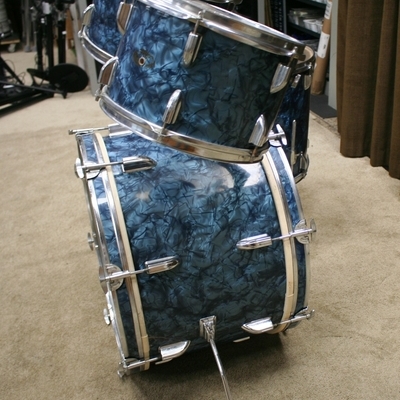 avora vintage shellset blue pearl 22/12/13/16