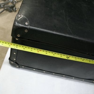 premier  vintage snare case met wieltjes