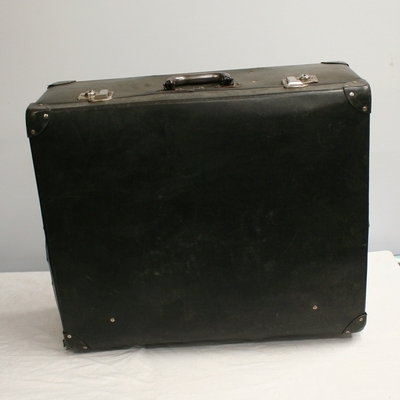 premier  vintage snare case met wieltjes