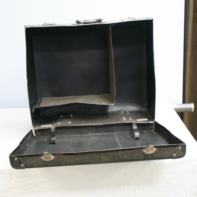 premier  vintage snare case met wieltjes