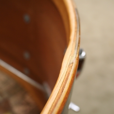slingerland osmo black vintage shellset 24/13/18