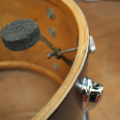 slingerland osmo black vintage shellset 24/13/18
