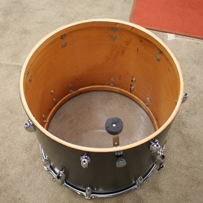slingerland osmo black vintage shellset 24/13/18
