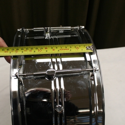 snare 455 mapex venus chrome 14 x 6.5