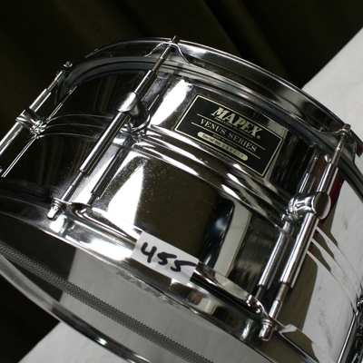 snare 455 mapex venus chrome 14 x 6.5