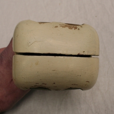 templeblock 6 wit geel 11 cm