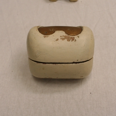 templeblock 6 wit geel 11 cm