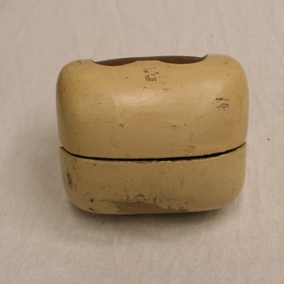 templeblock 7 wit geel 12.5 cm