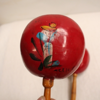 percussie 56 rode sambaballen vintage