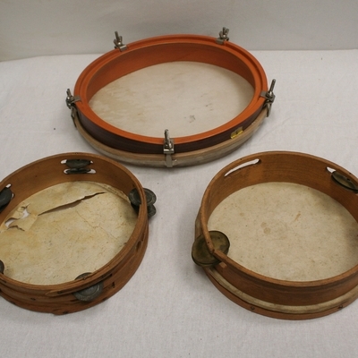 percussie 71 tambourijn 3 stuks