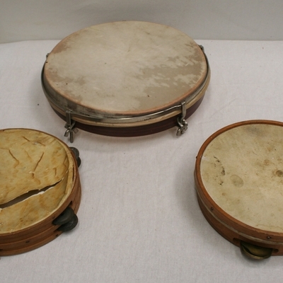 percussie 71 tambourijn 3 stuks