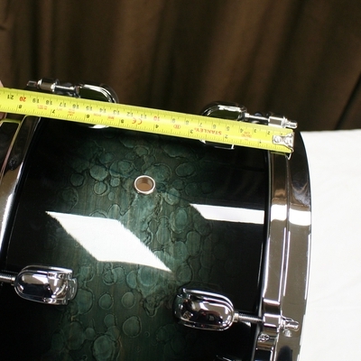 tama starclassic performer molten steel blue burst 12 tom