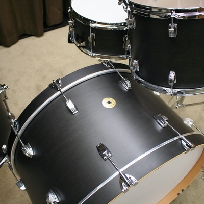 ludwig continental zep set black satin 26/14/16/18/14sn