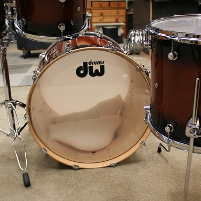 DW design series maple tobacco burst DDLG2214TB  shellset 22/10/12/16