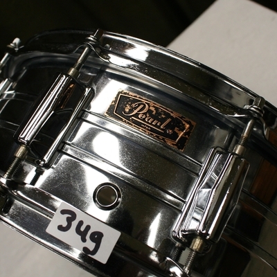 snare 349 pearl steel snare 14 x 5