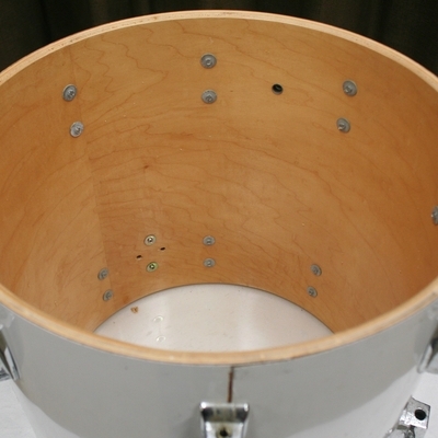 tom 872 ludwig blue olive vintage floortom 16 x 16